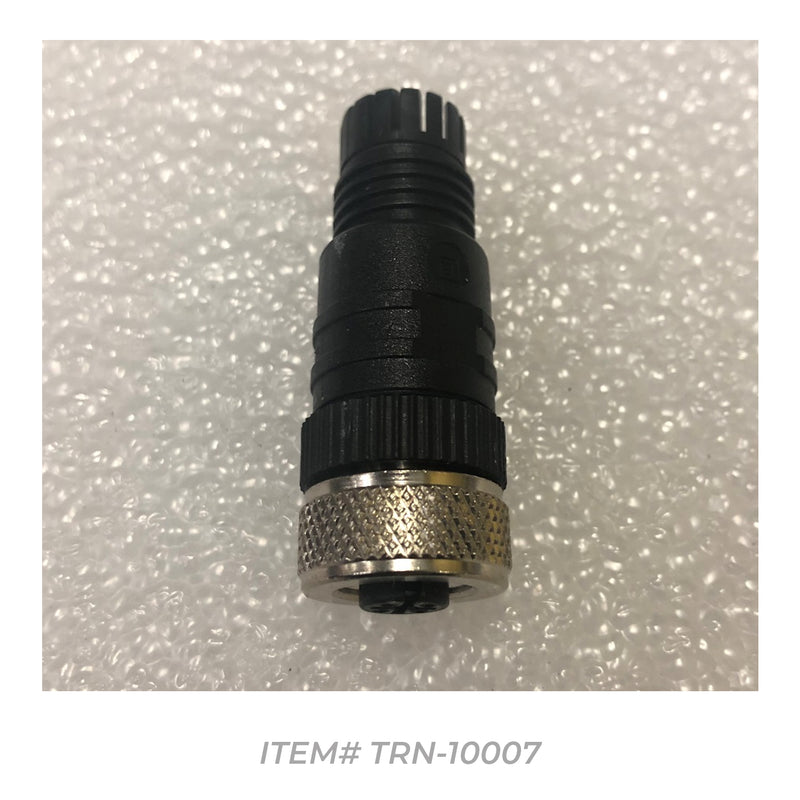 4 PIN FEMALE M12 STRAIGHT CONNECTOR