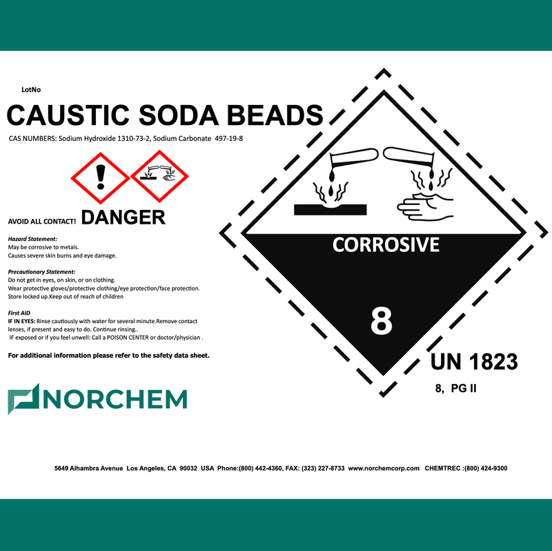 CAUSTICS SODA BEADS